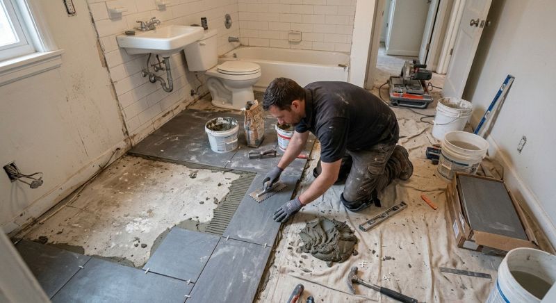 Bathroom Construction in Katy, TX