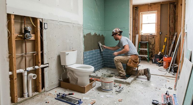 Bathroom Construction in Santa Rosa, CA