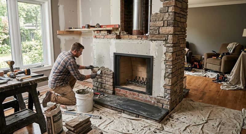 Fireplace Renovation Service in Alpharetta, GA