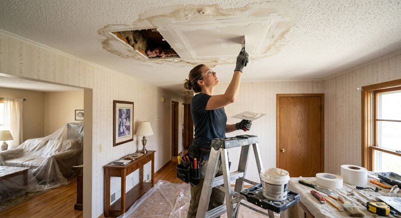 Leaking Ceiling Repair in Alpharetta, GA